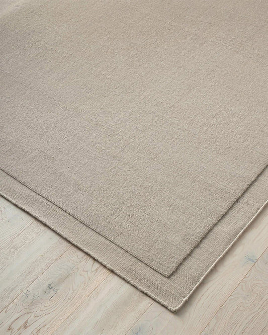 Cassio 100% Wool Floor Rug | Fog