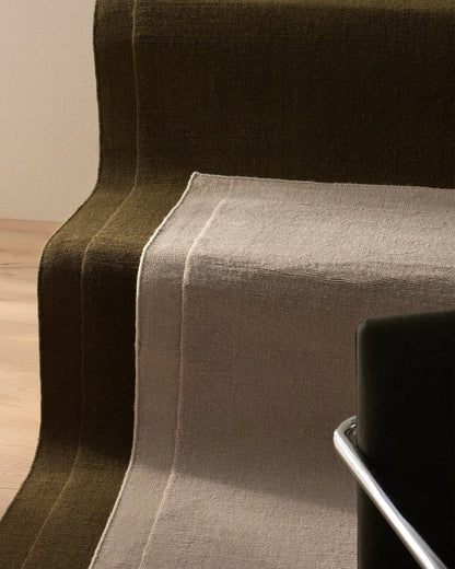 Cassio 100% Wool Floor Rug | Fog