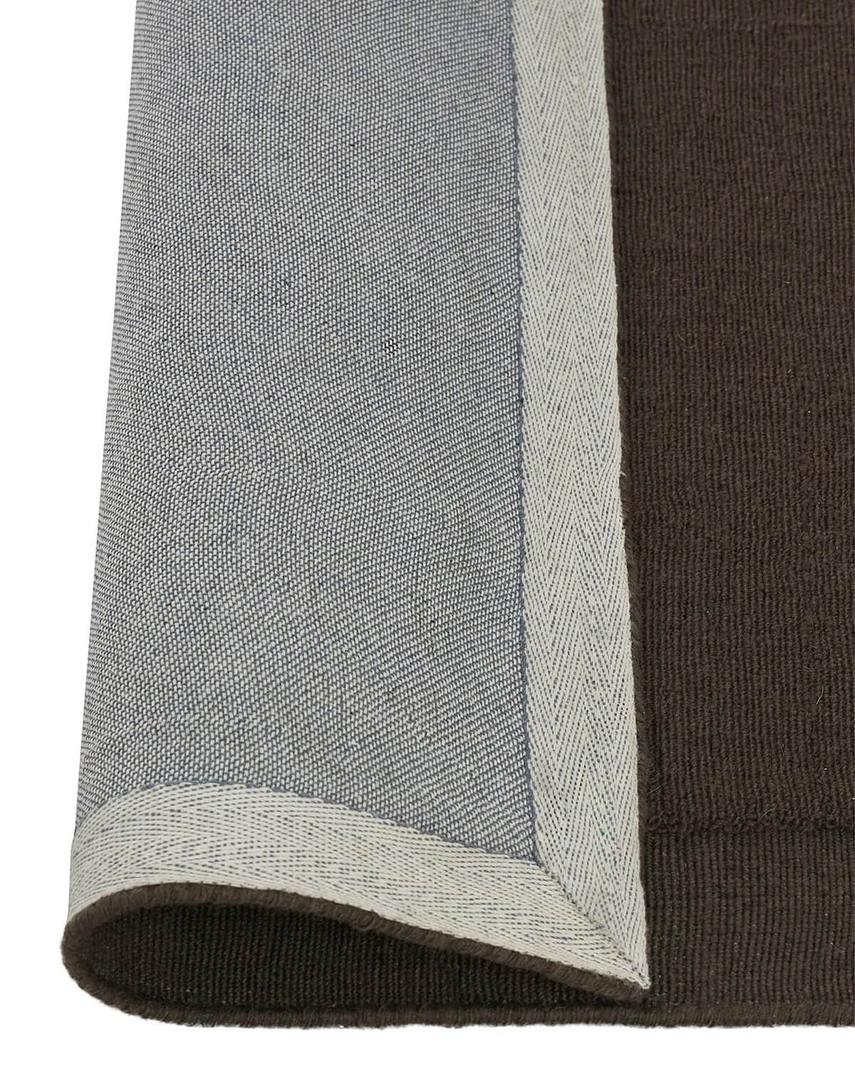 Cassio 100% Wool Floor Rug | Fudge