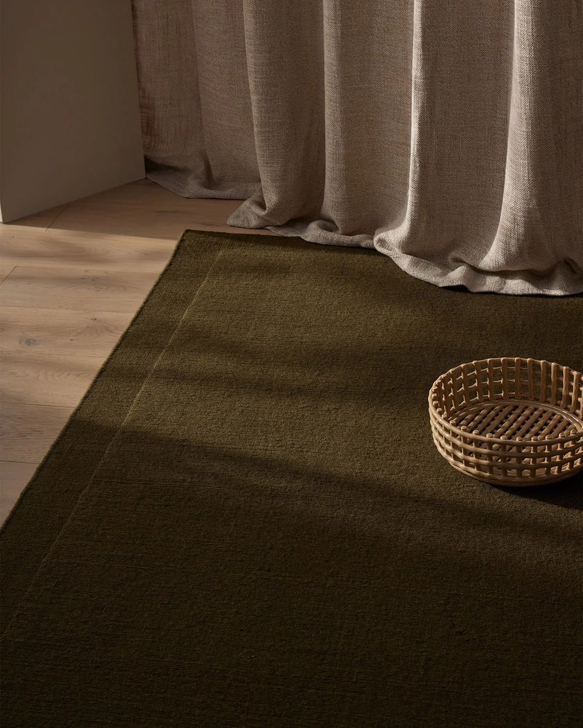 Cassio 100% Wool Floor Rug | Jasper