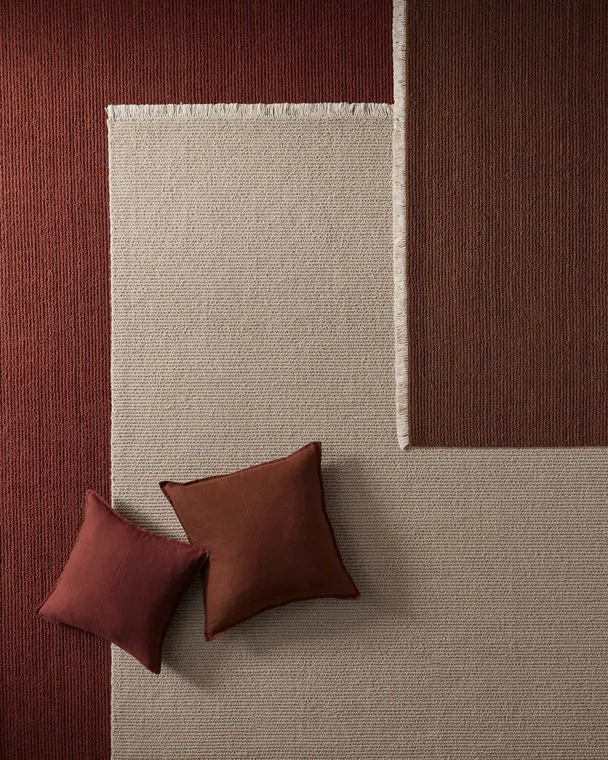 Fabien 100% Wool Floor Rug | Bark