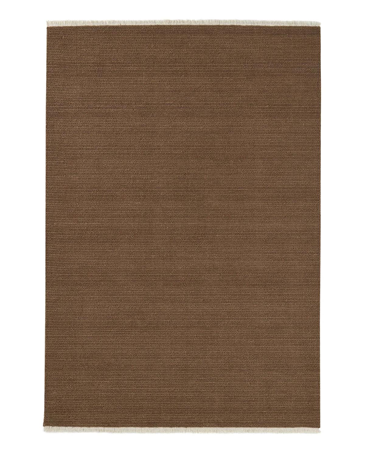 Fabien 100% Wool Floor Rug | Bark