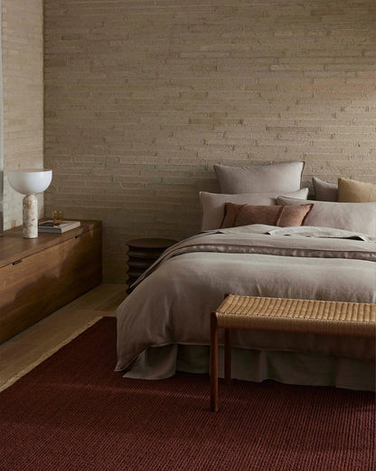 Fabien 100% Wool Floor Rug | Ember