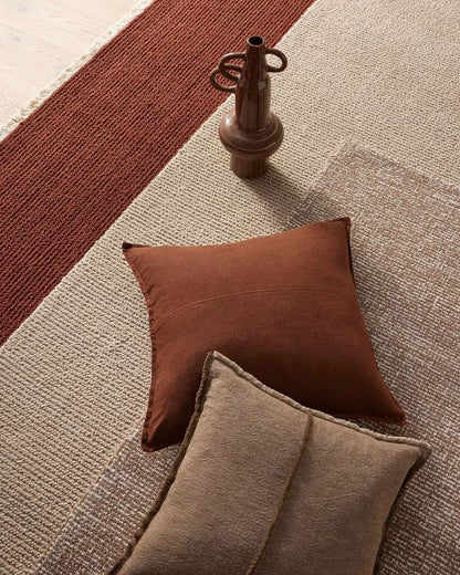Fabien 100% Wool Floor Rug | Ember
