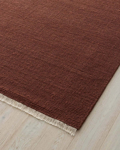 Fabien 100% Wool Floor Rug | Ember