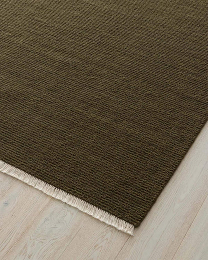 Fabien 100% Wool Floor Rug | Moss