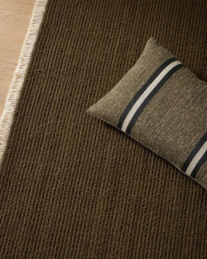 Fabien 100% Wool Floor Rug | Moss