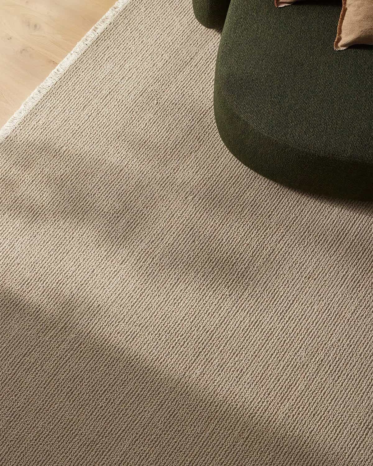 Fabien 100% Wool Floor Rug | Stone