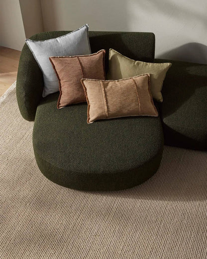 Fabien 100% Wool Floor Rug | Stone