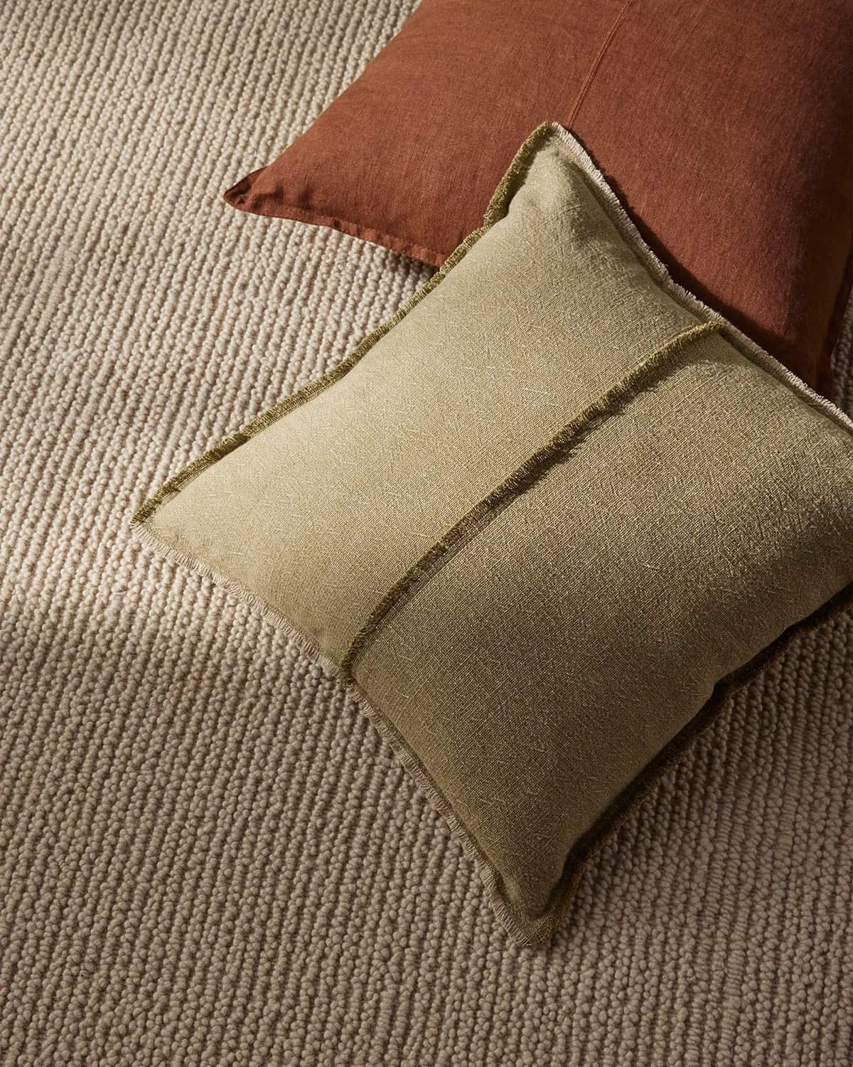 Fabien 100% Wool Floor Rug | Stone
