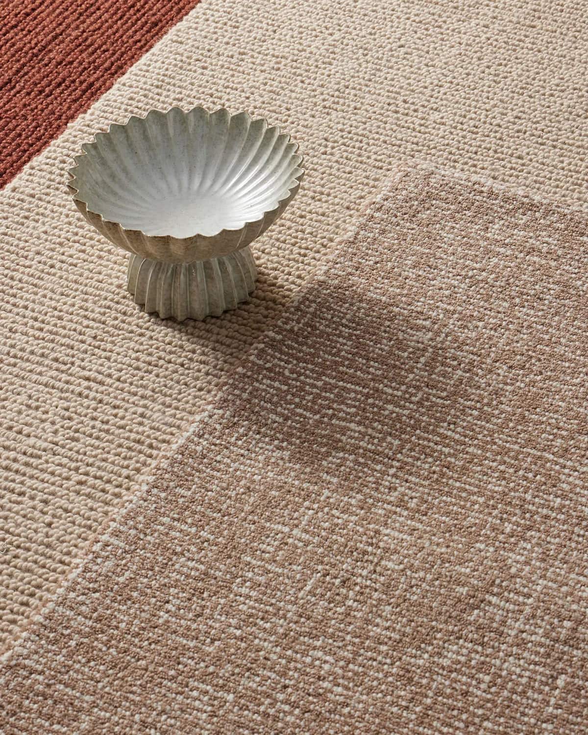 Fabien 100% Wool Floor Rug | Stone