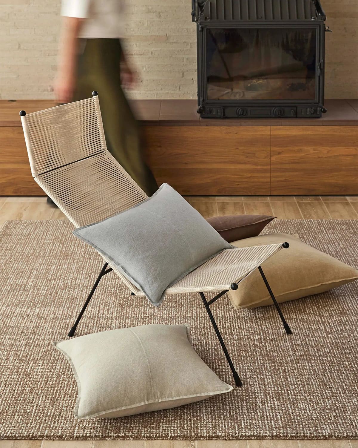 Kaia 100% NZ Wool Rug | Mocha