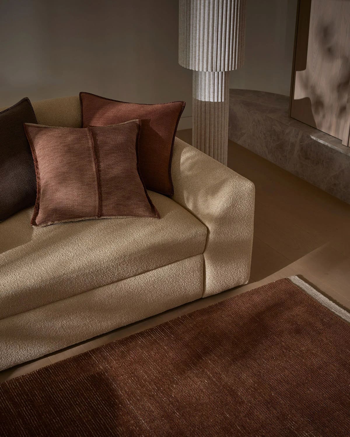 Remo 100% NZ Wool Rug | Amber