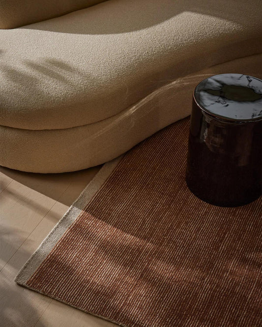 Remo 100% NZ Wool Rug | Amber