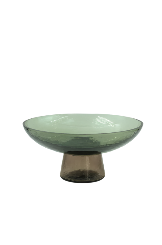 Pedestal Bowl - Fern/Bronze (Small)