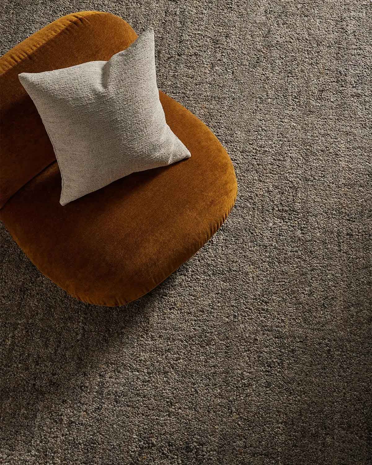 Marceau Wool Blend Floor Rug | Shale