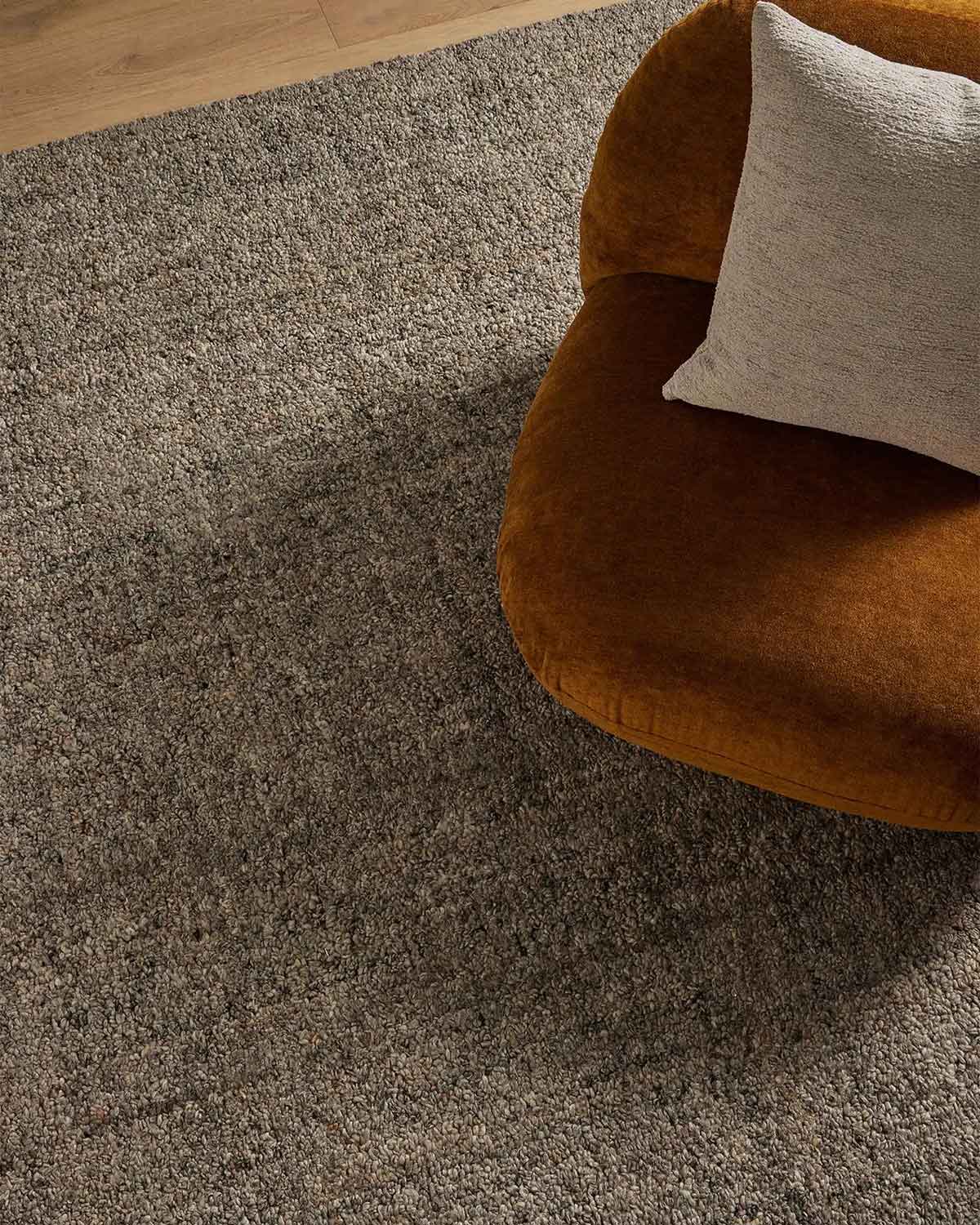 Marceau Wool Blend Floor Rug | Shale