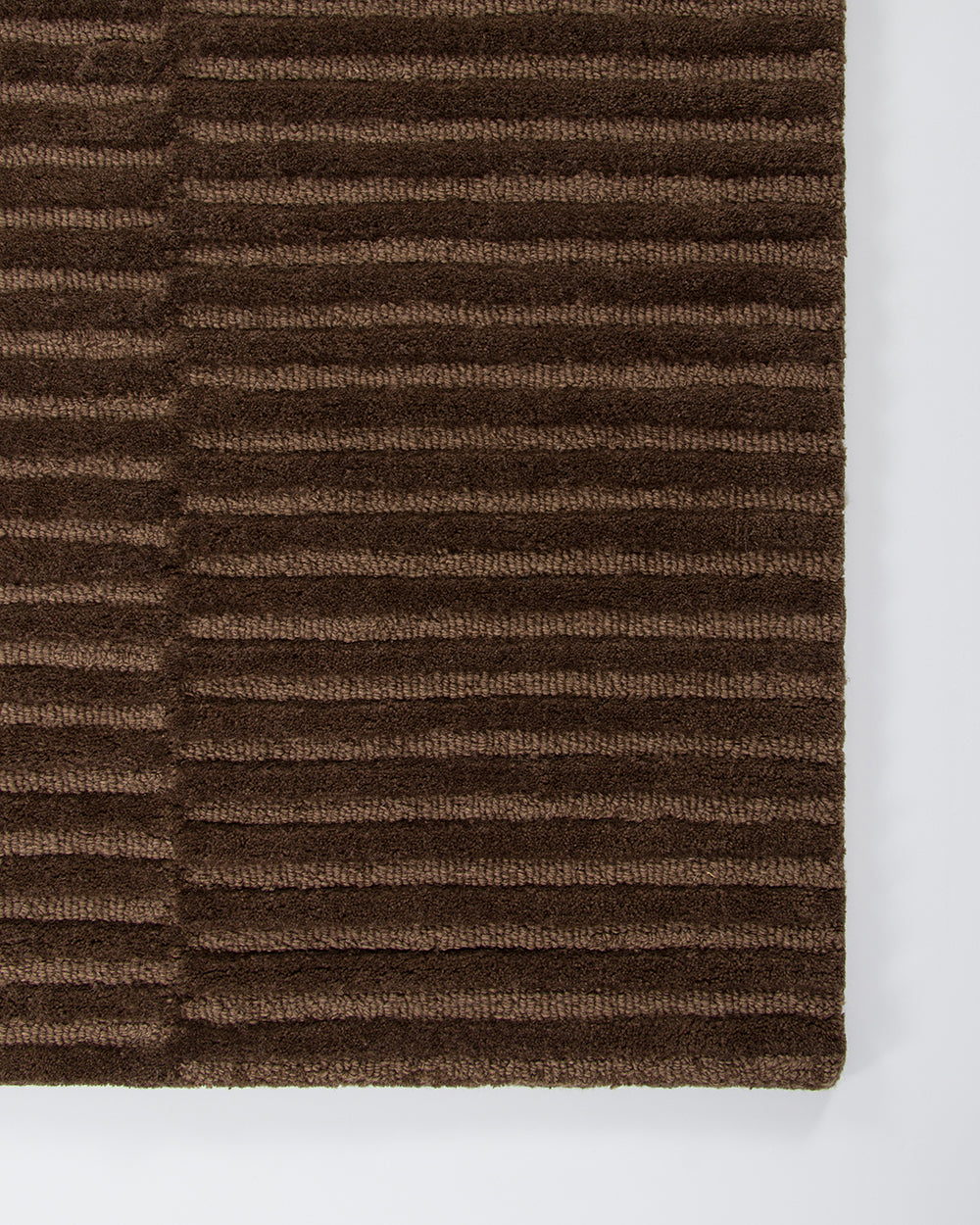 Anni NZ Wool Floor Rug | Chocolate