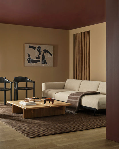 Anni NZ Wool Floor Rug | Chocolate