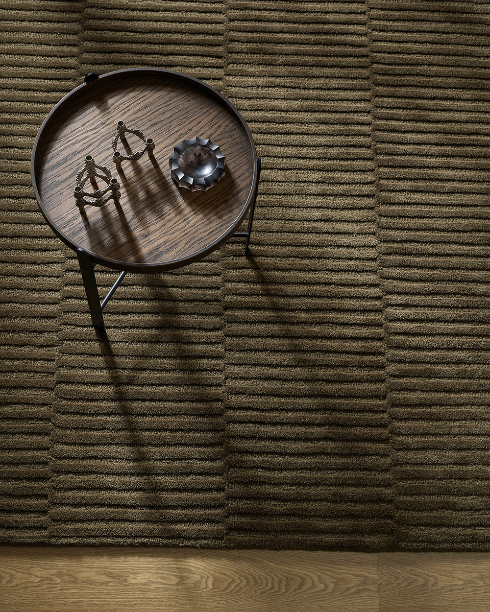 Anni NZ Wool Floor Rug | Mangrove