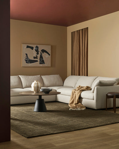 Anni NZ Wool Floor Rug | Mangrove