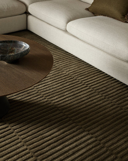 Anni NZ Wool Floor Rug | Mangrove