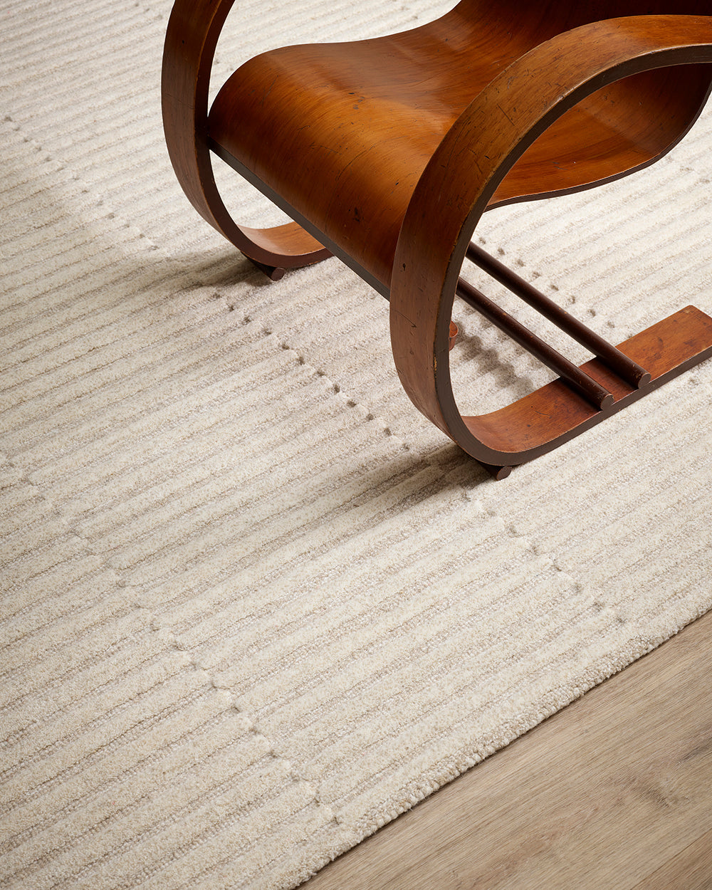 Anni NZ Wool Floor Rug | Oat