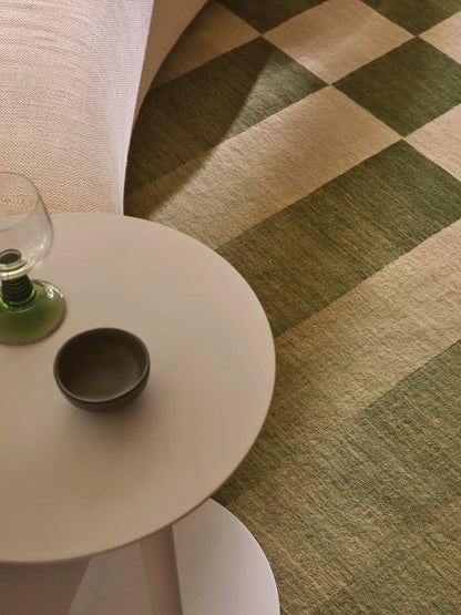 Astor NZ Wool Floor Rug | Green & Ivory