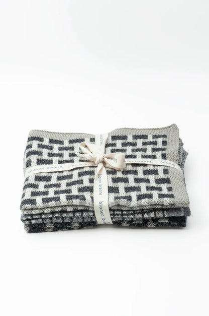 Washcloths Set of 3 | Basento Graphite