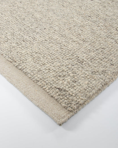 Clifton NZ Wool Floor Rug | Ash
