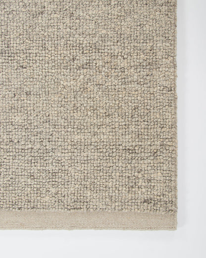Clifton NZ Wool Floor Rug | Ash