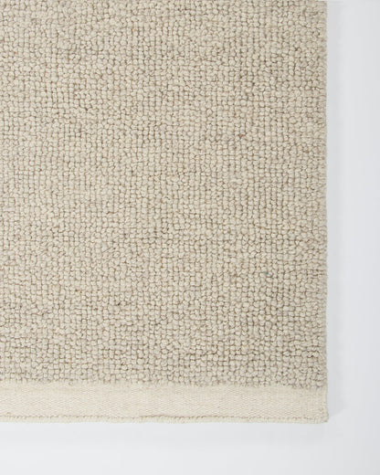 Clifton NZ Wool Floor Rug | Bone