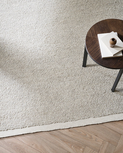 Clifton NZ Wool Floor Rug | Bone