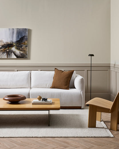 Clifton NZ Wool Floor Rug | Bone