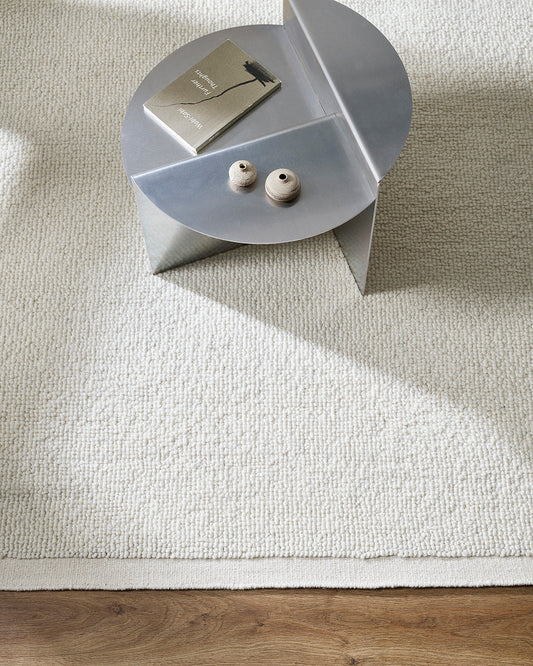 Clifton NZ Wool Floor Rug | Ivory
