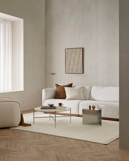 Clifton NZ Wool Floor Rug | Ivory
