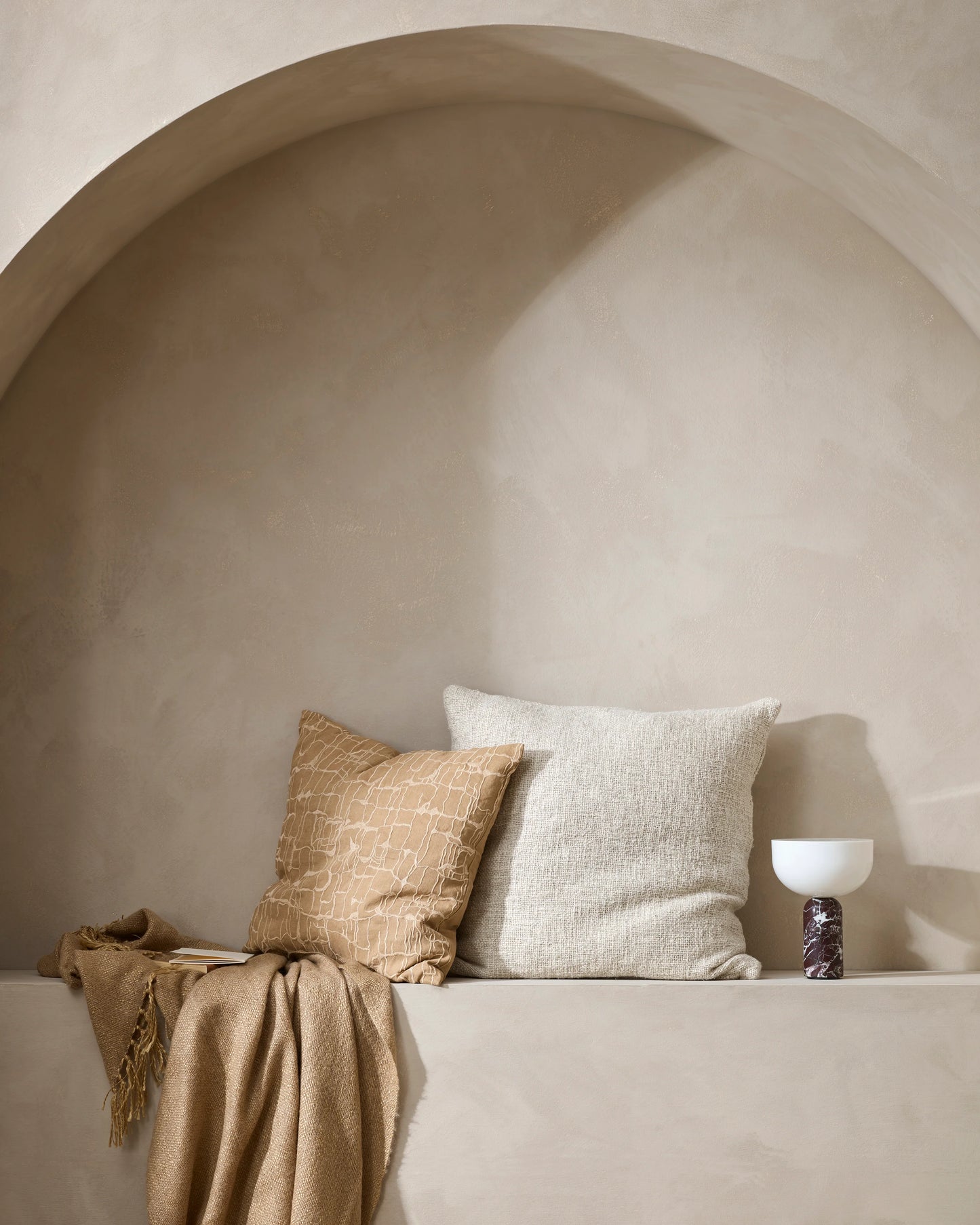 Cyprian Large Cushion | Oatmeal