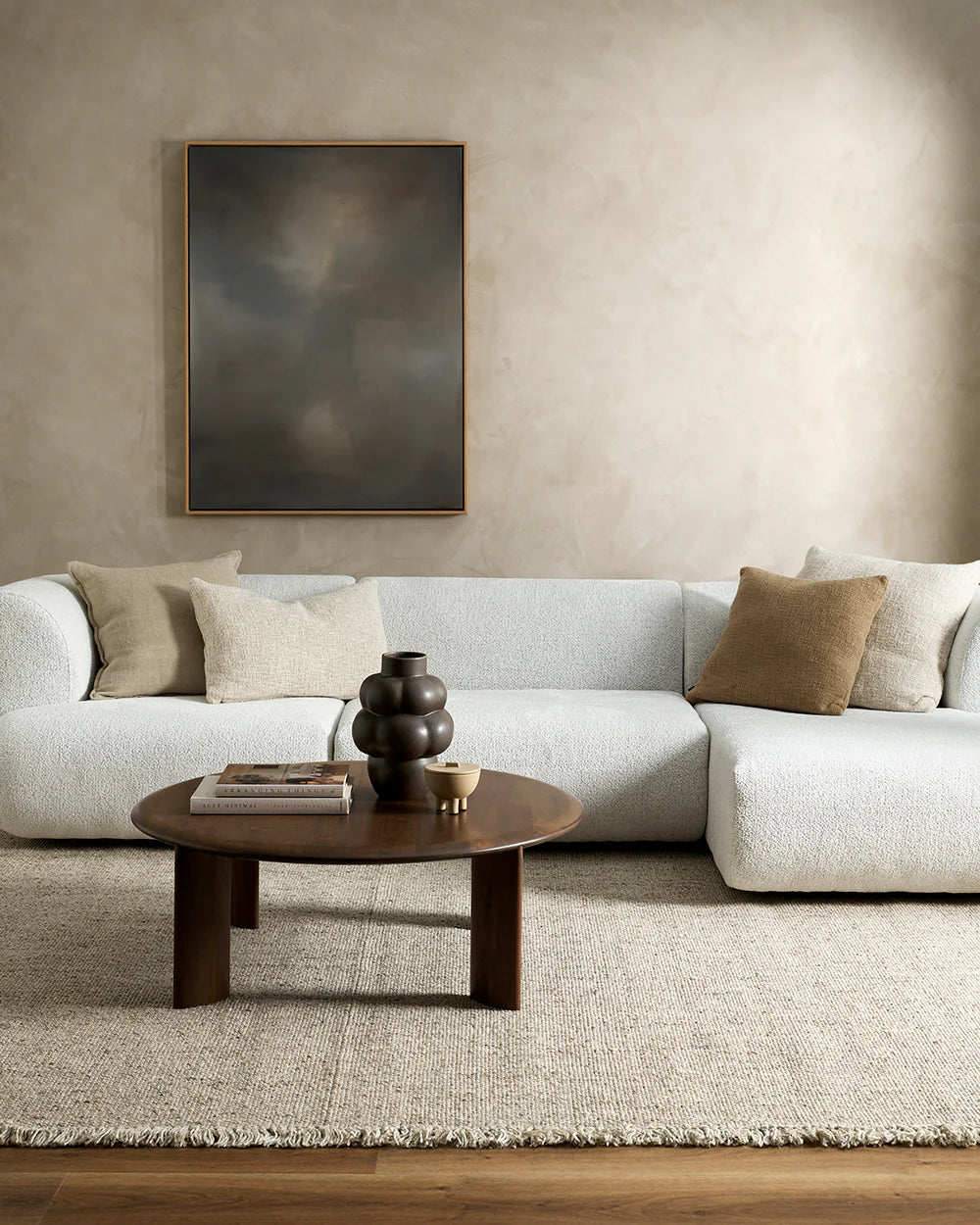 Cyprian Large Cushion | Oatmeal