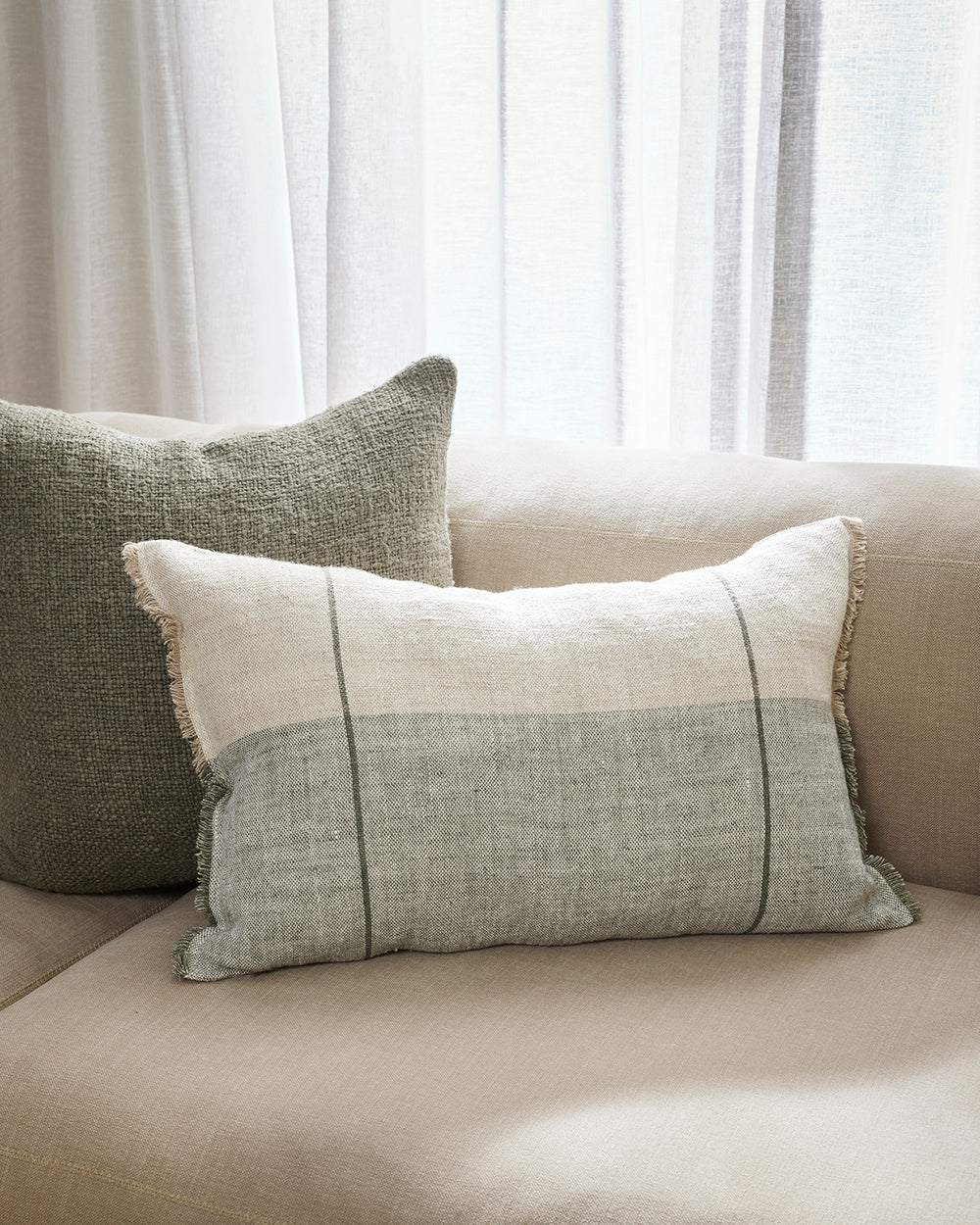 Cyprian Cushion | Sage