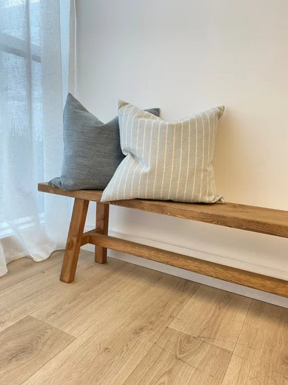 Reclaimed Wood Bench Long | Natural
