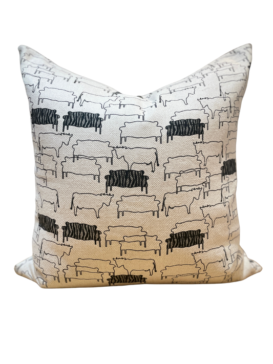 Cows & Couches Cushion