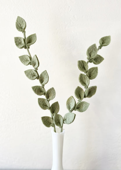 Eucalyptus Felt Branch