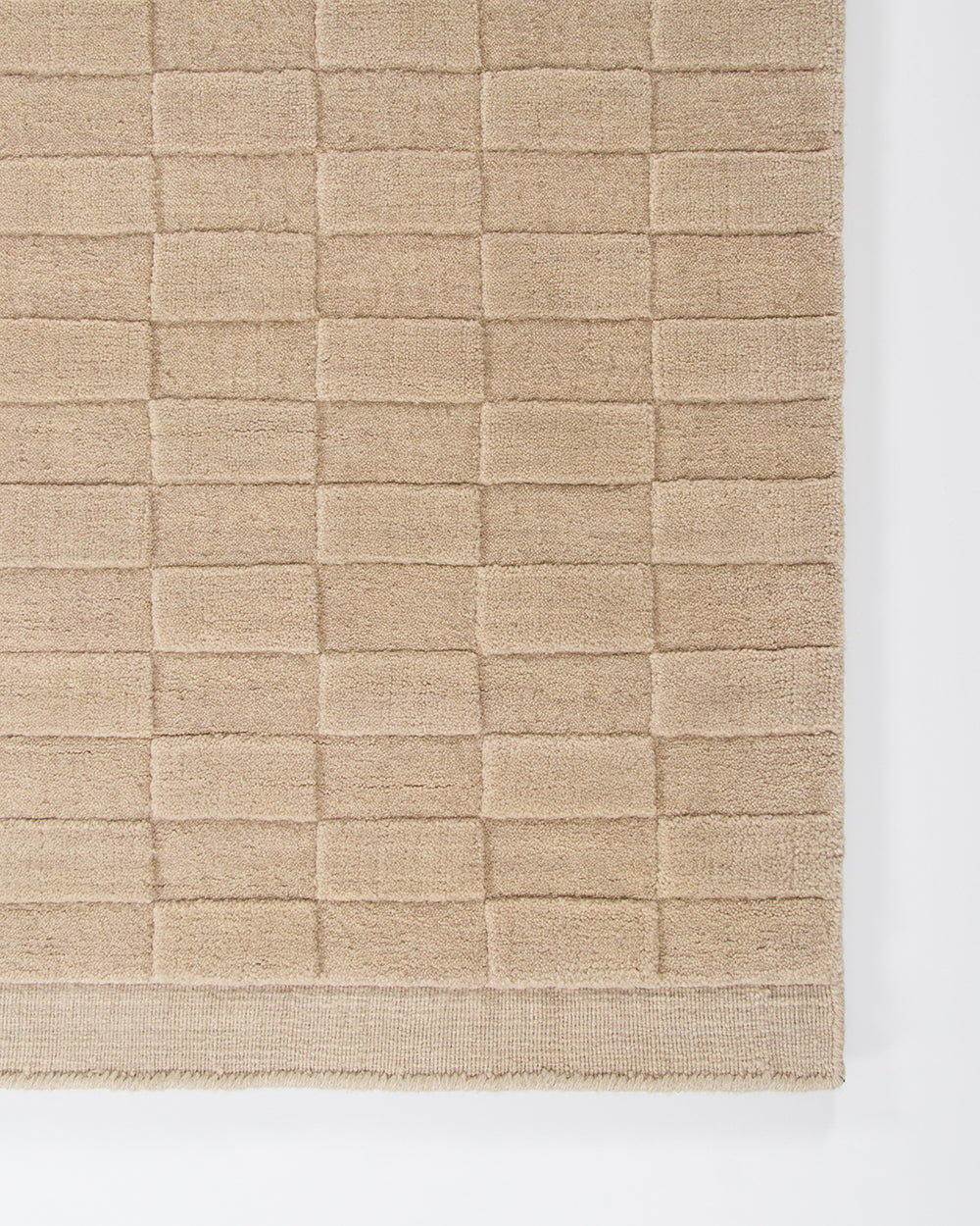 Hugo NZ Wool Floor Rug | Almond
