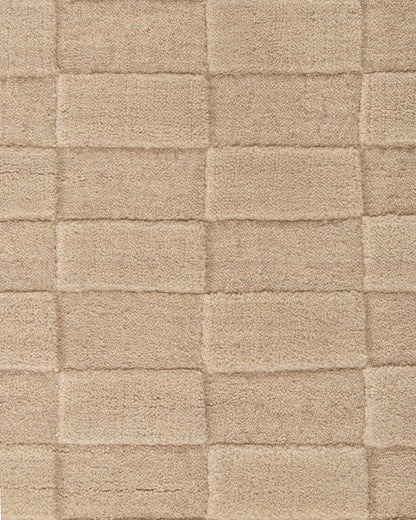 Hugo NZ Wool Floor Rug | Almond