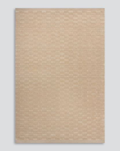 Hugo NZ Wool Floor Rug | Almond