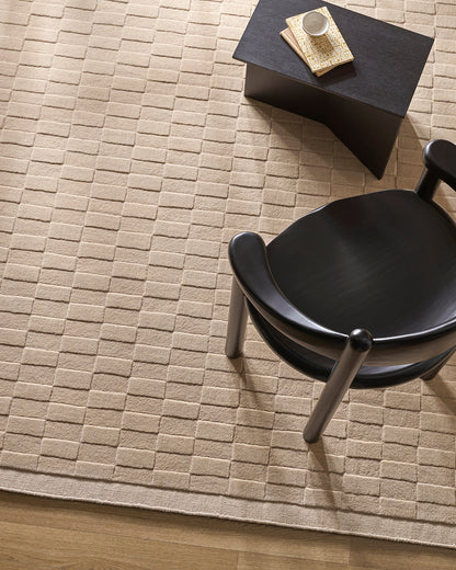 Hugo NZ Wool Floor Rug | Almond
