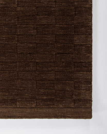 Hugo NZ Wool Floor Rug | Espresso