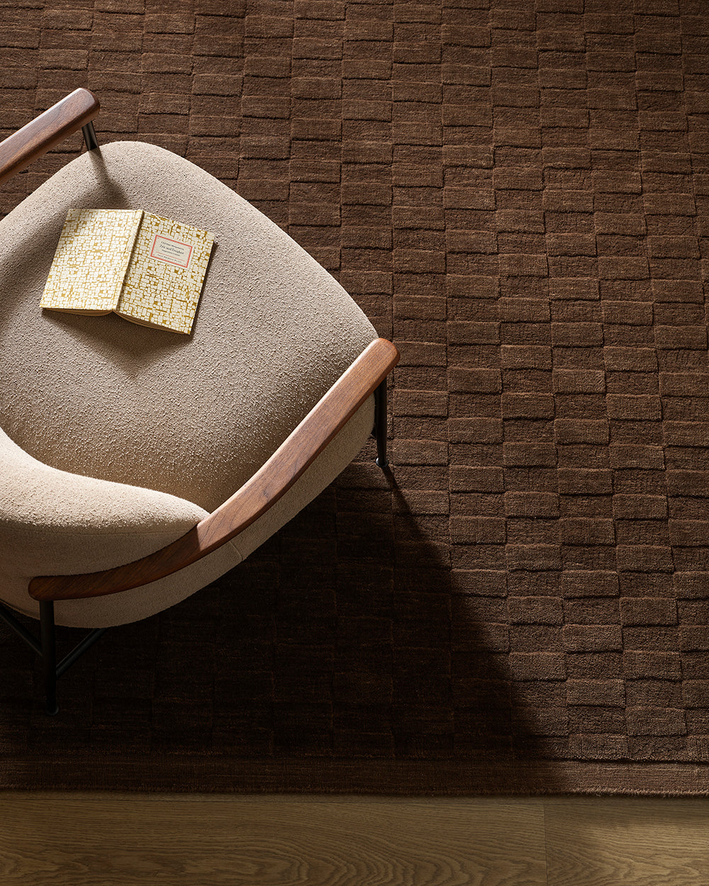 Hugo NZ Wool Floor Rug | Espresso