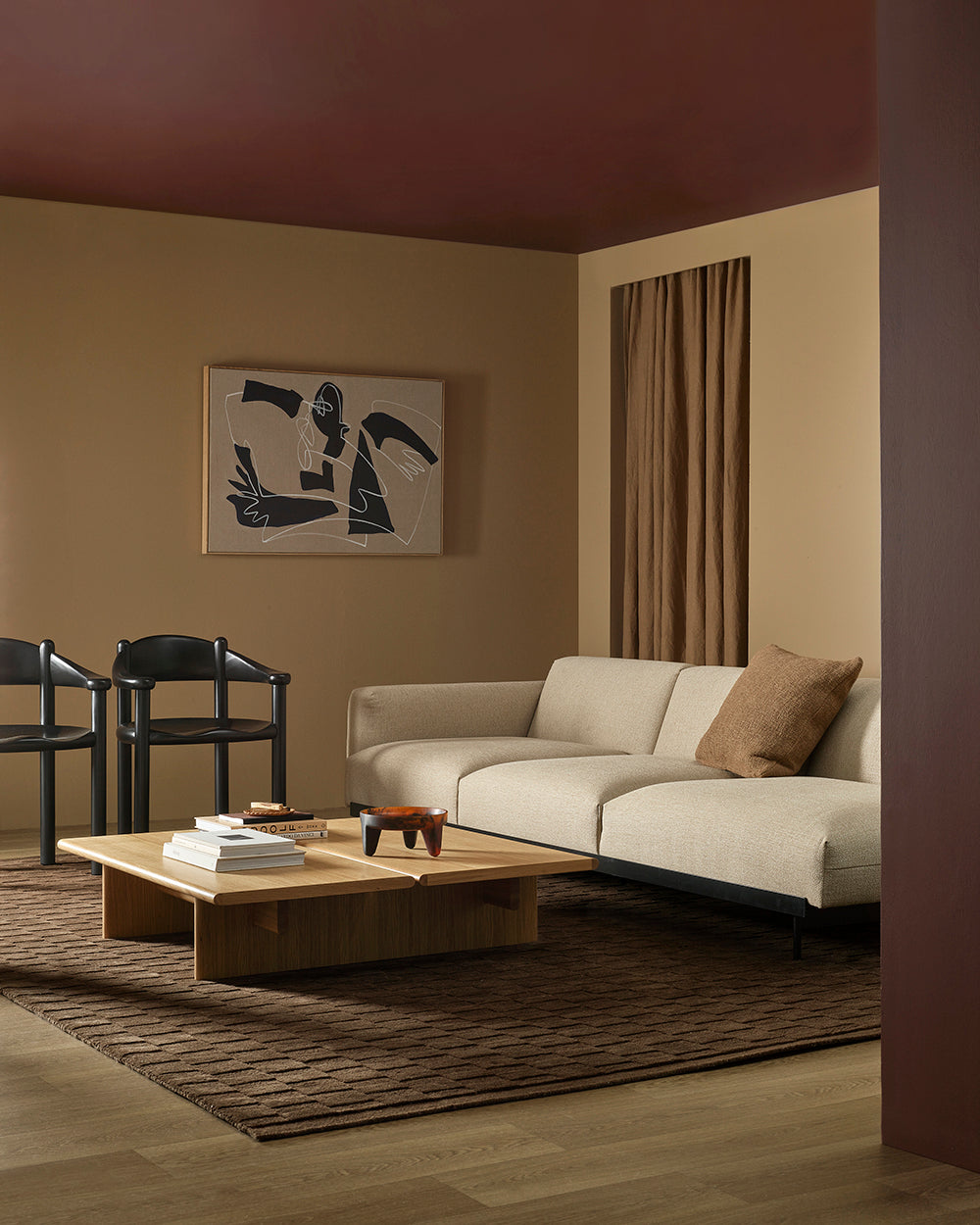 Hugo NZ Wool Floor Rug | Espresso