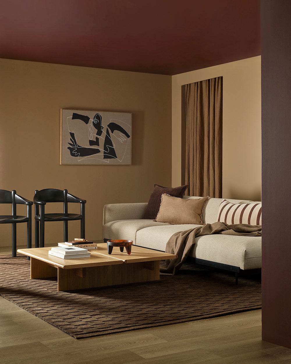 Hugo NZ Wool Floor Rug | Espresso